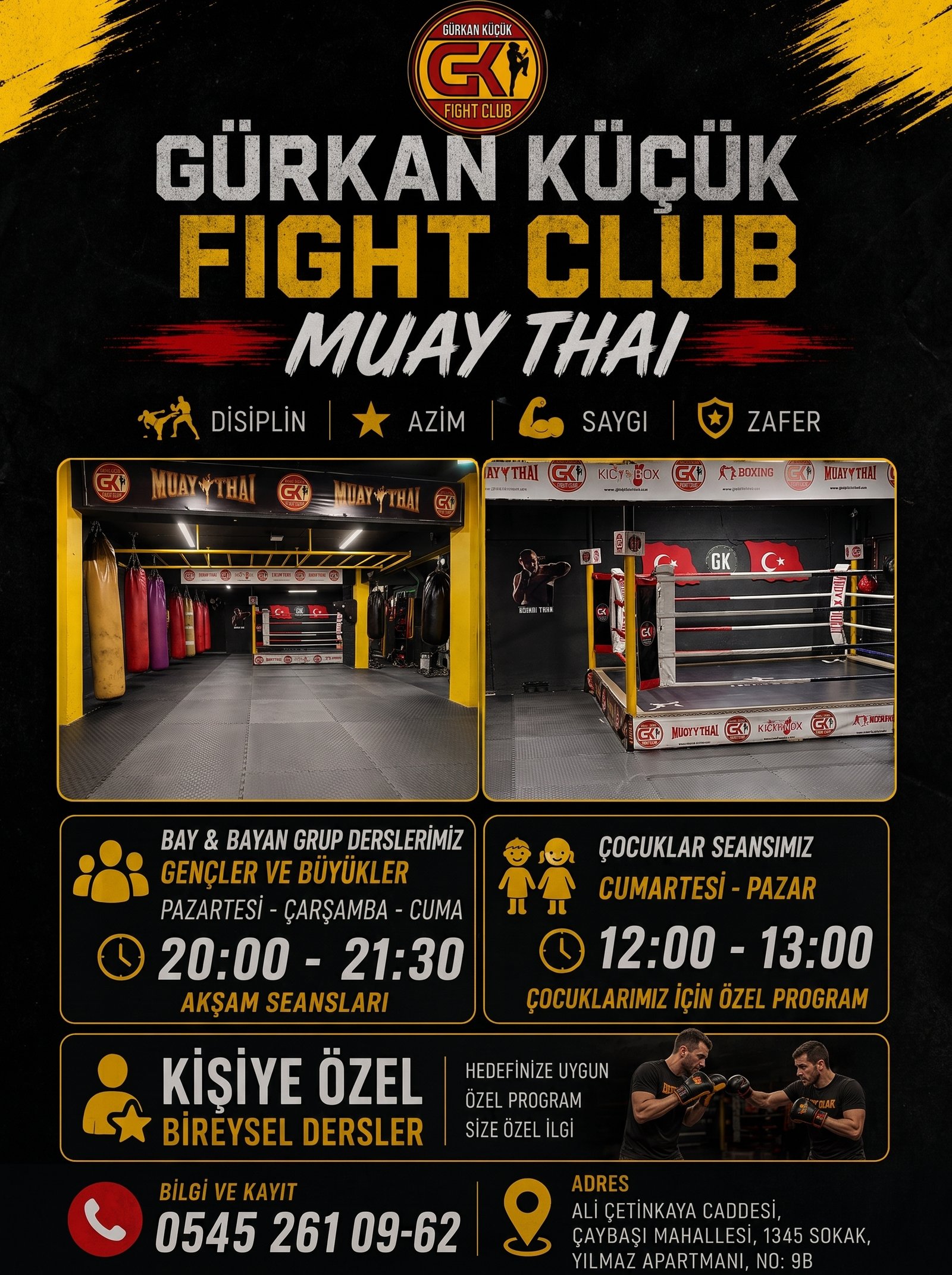 Gürkan Küçük Muay Thai Müsabakası